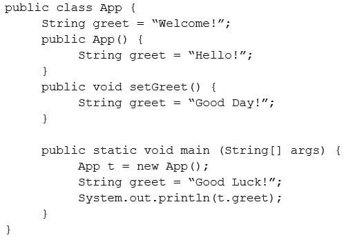 1Z0-808 latest exam questions 7